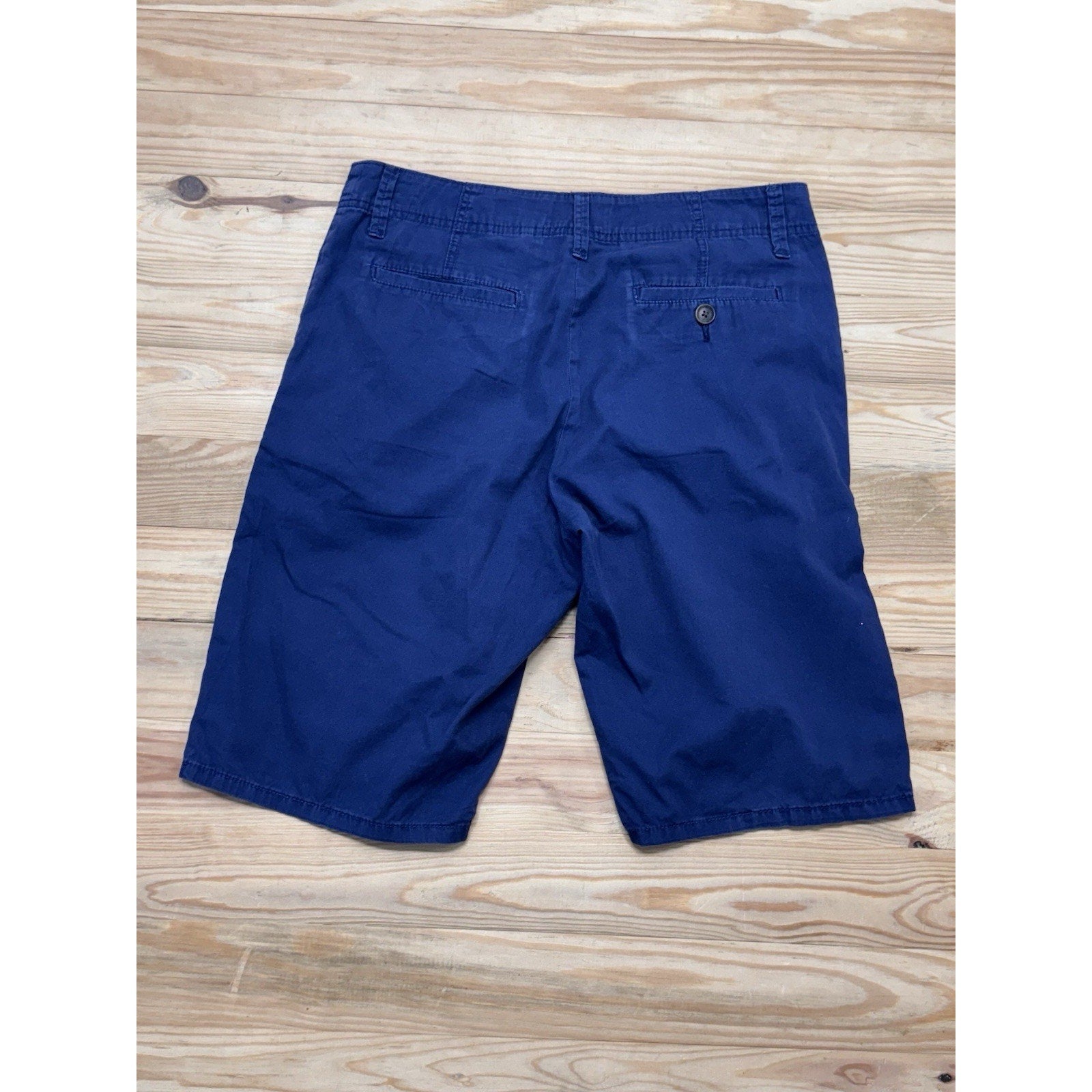 American Rag Slim Fit Navy BlueShorts Men's Size 31 Chino 100% Cotton