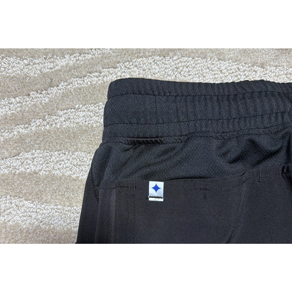 Scrubstar Unisex Drawstring Straight Leg Scrub Pant Size L Black Excellent