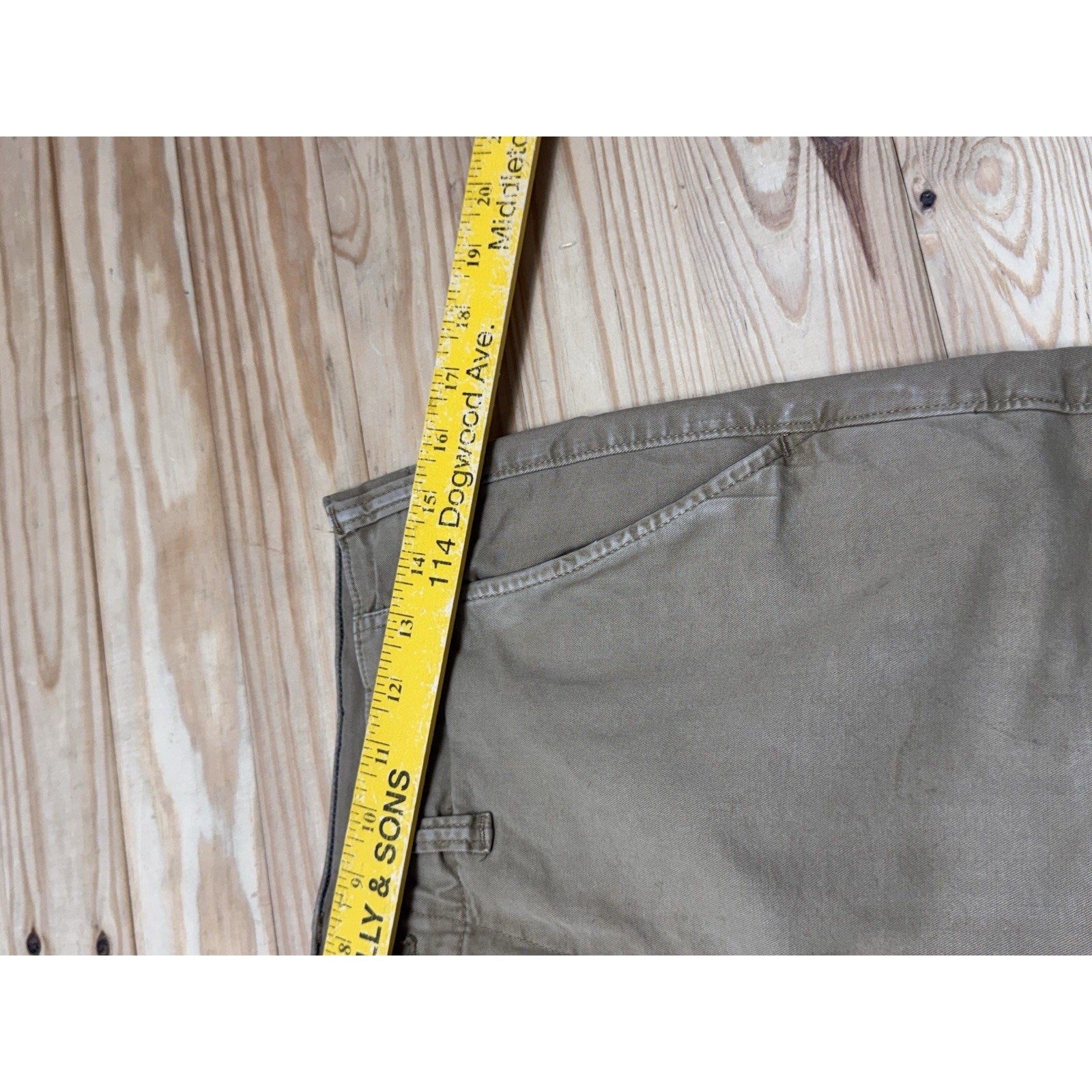 AE AMERICAN EAGLE CLASSIC Khaki CASUAL COTTON Stretch SHORTS MENS SIZE 31 x 10