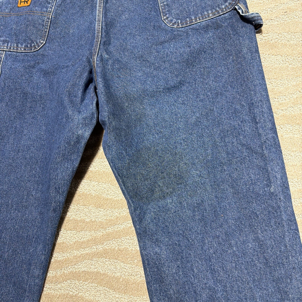 Men's Fire Resistant Wrangler Riggs Work Wear Relaxed fit jeans size 46x32