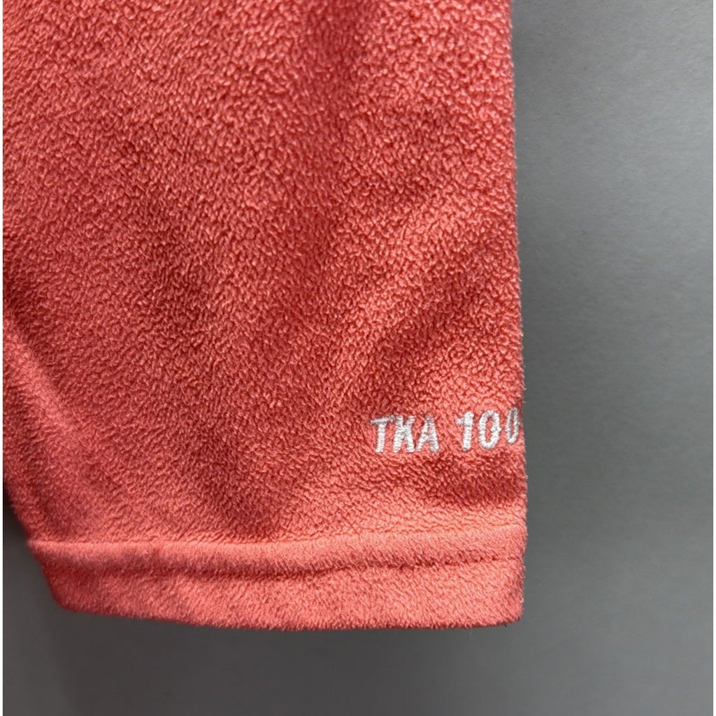 The North Face TKA 100 Glacier 1/4 Zip Fleece Pullover Mars Dust Womens Small
