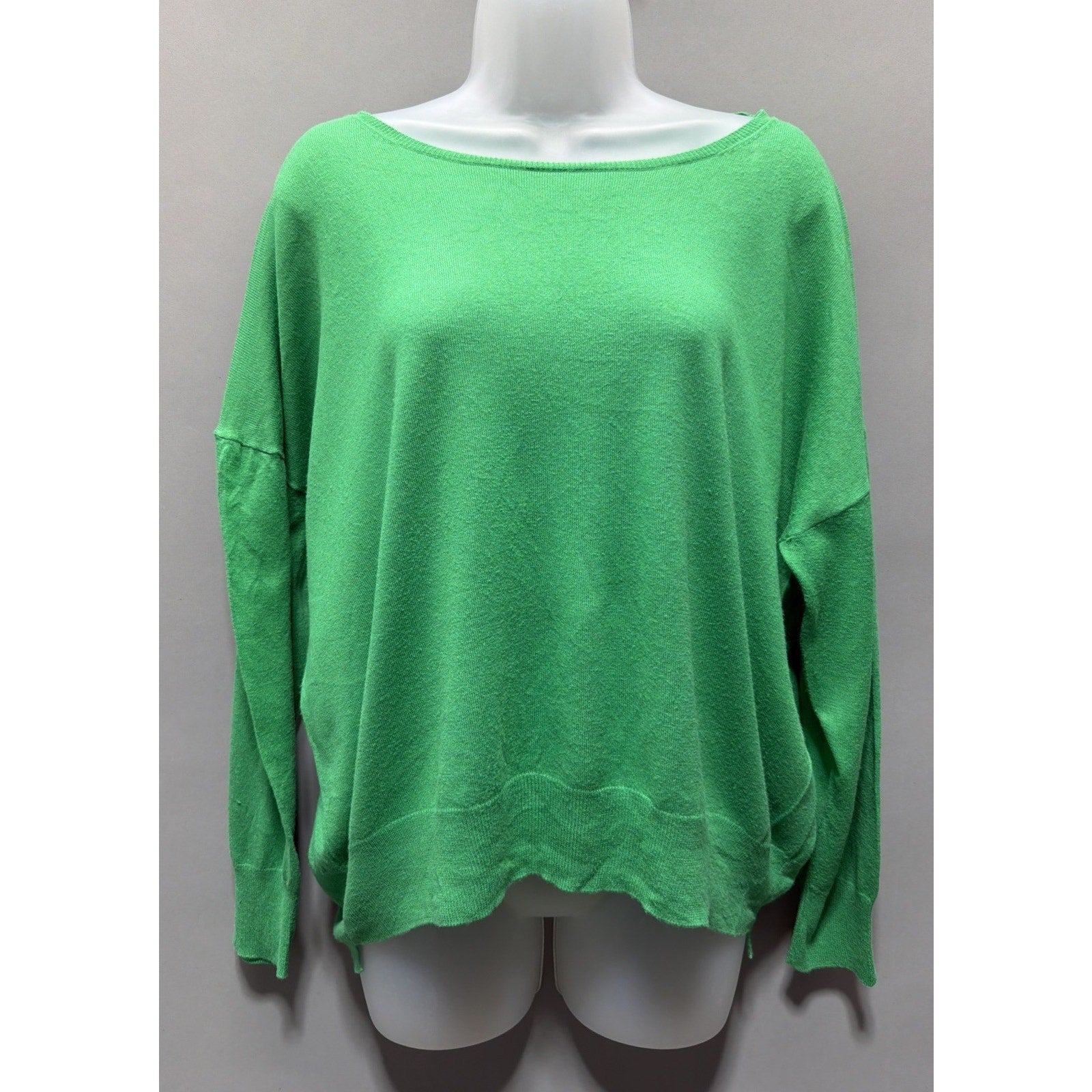 Polo Ralph Lauren Sweater Womens L Mulberry Silk Blend Pullover Preppy Old Money