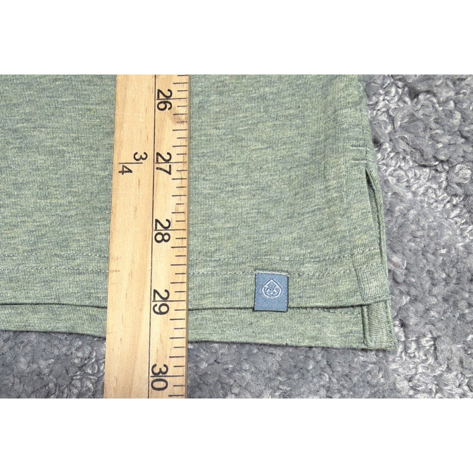 Tasc Performance Everywear LS Henley Perfect Green Heather Men Size XL New