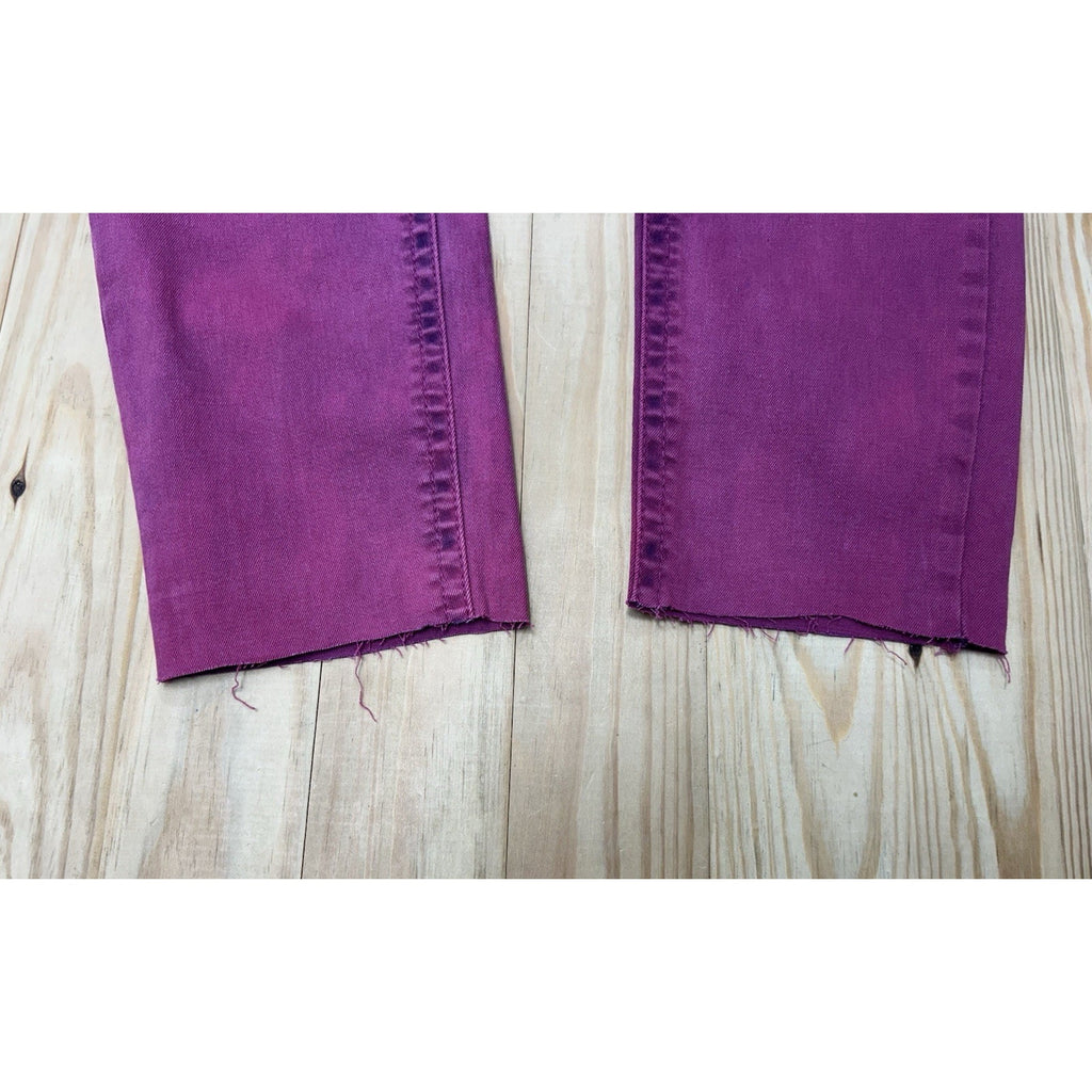 Soundgirl Pink/Purple Tie-dye Skinny Jeans With Rhinestones Size 11- Stretchy