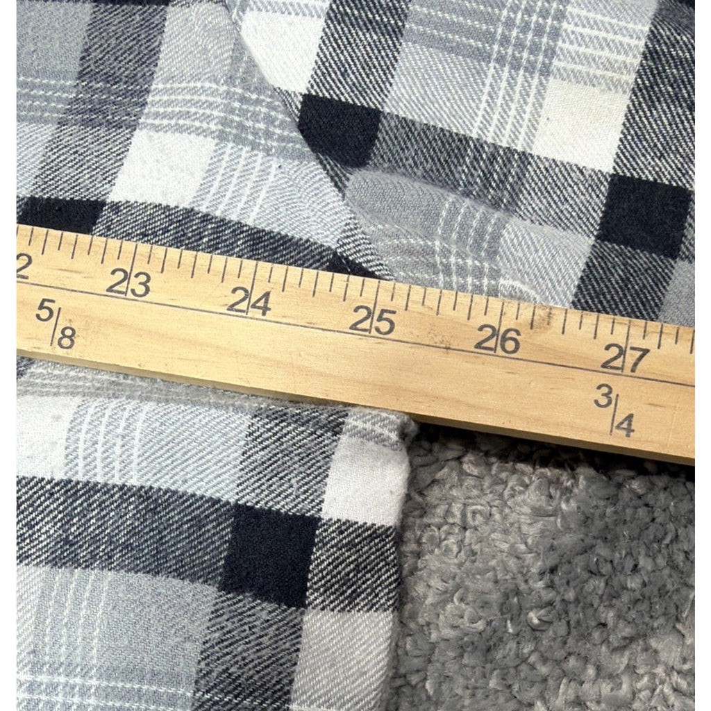 Men’s Lucky Bird Flannel Button Up Shirt Pearl Snaps Western Workwear XXL