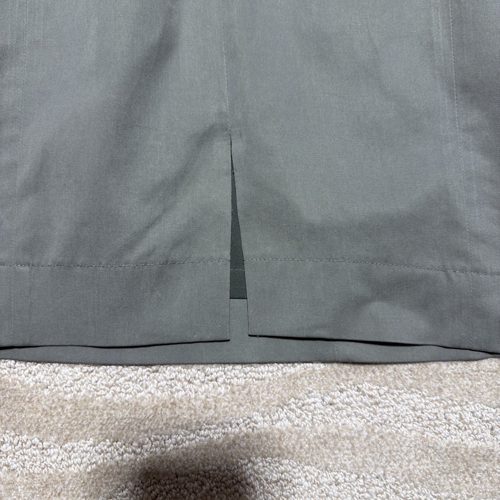 Worth New York Womens Gray Lined Sleeveless Knee Length Dress sz 6 Stretch USA