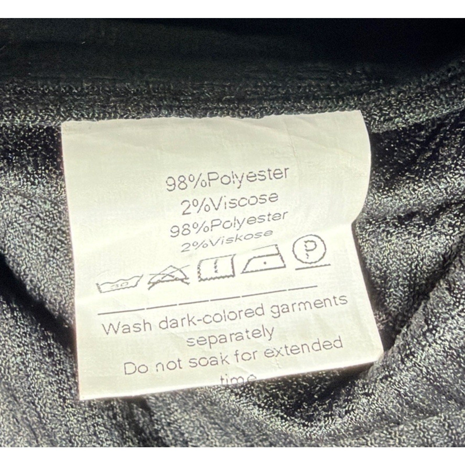 Paul Jones Men’s Waffle Textured Super Soft Long Sleeve Button-up Shirt M Black