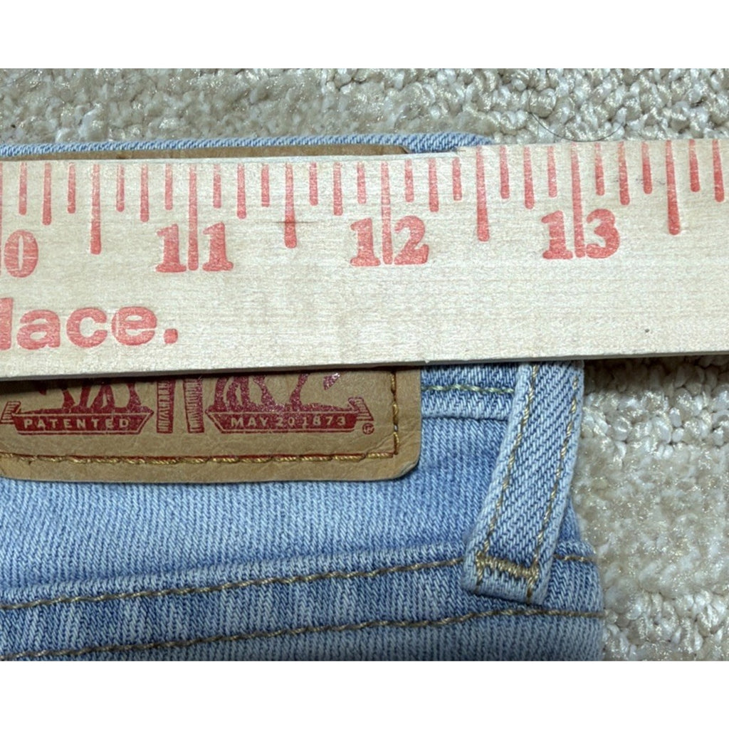 Levi's 711 Skinny Jeans Womens Light Wash Size 25