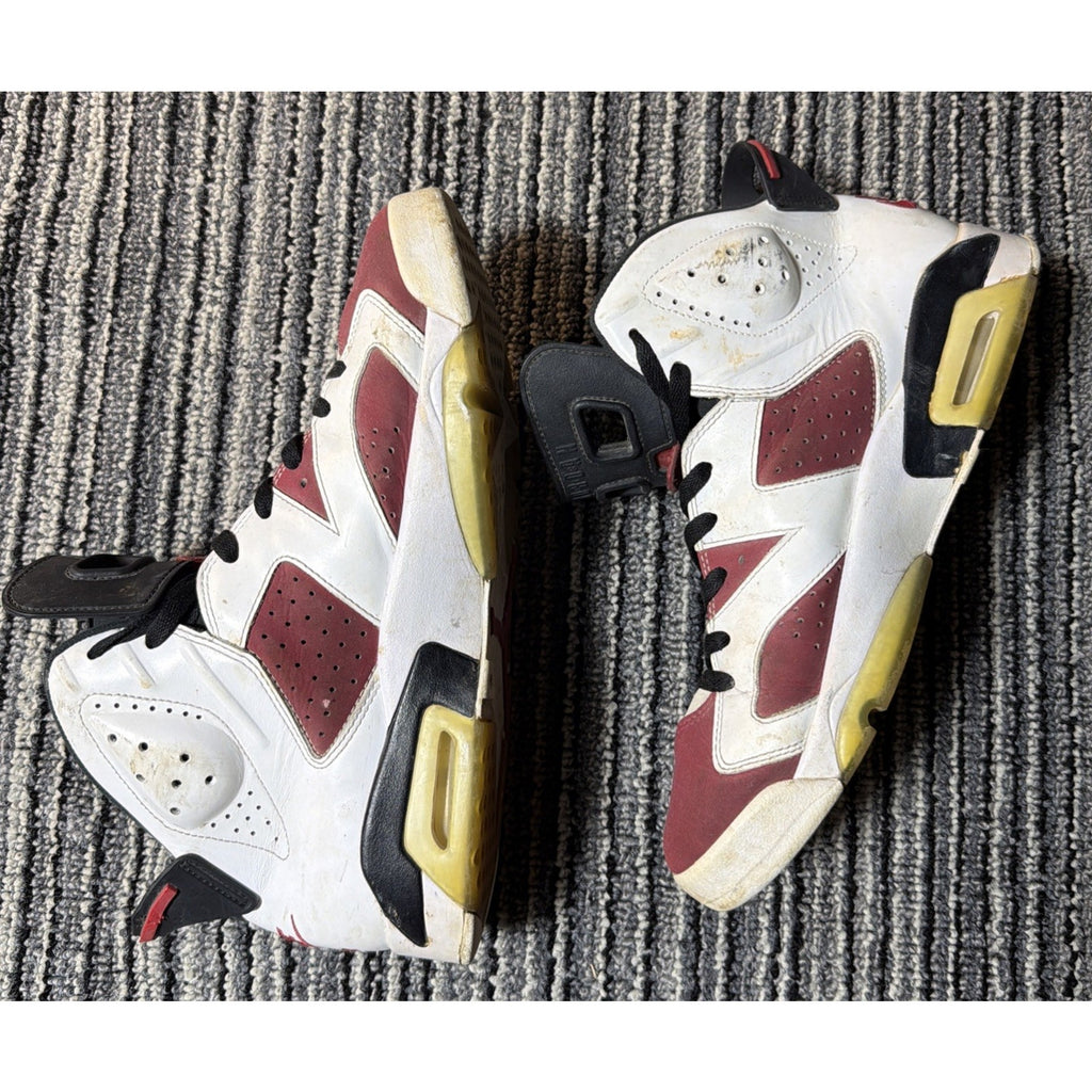 AIR JORDAN 6 RETRO CARMINE SIZE 11 MENS NIKE OG CT8529-106