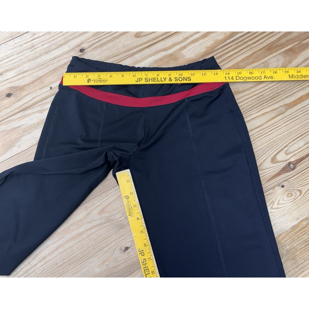 Nike Dri-Fit Black With Pink Boot Cut Leggings Women’s Size S