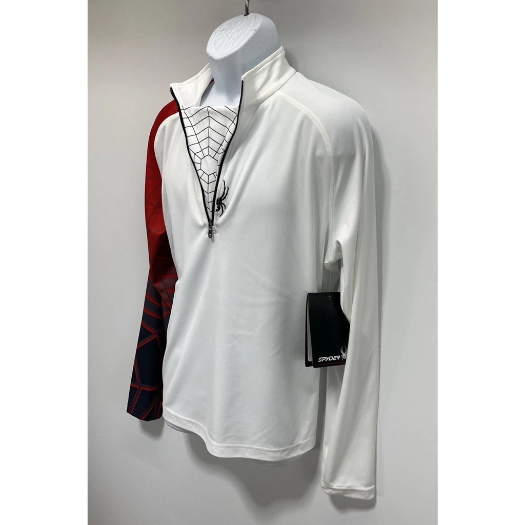 NEW $95 SPYDER MEN'S SKI/SNOW "ANGLE" T-NECK T-SHIRT FIRST LAYER