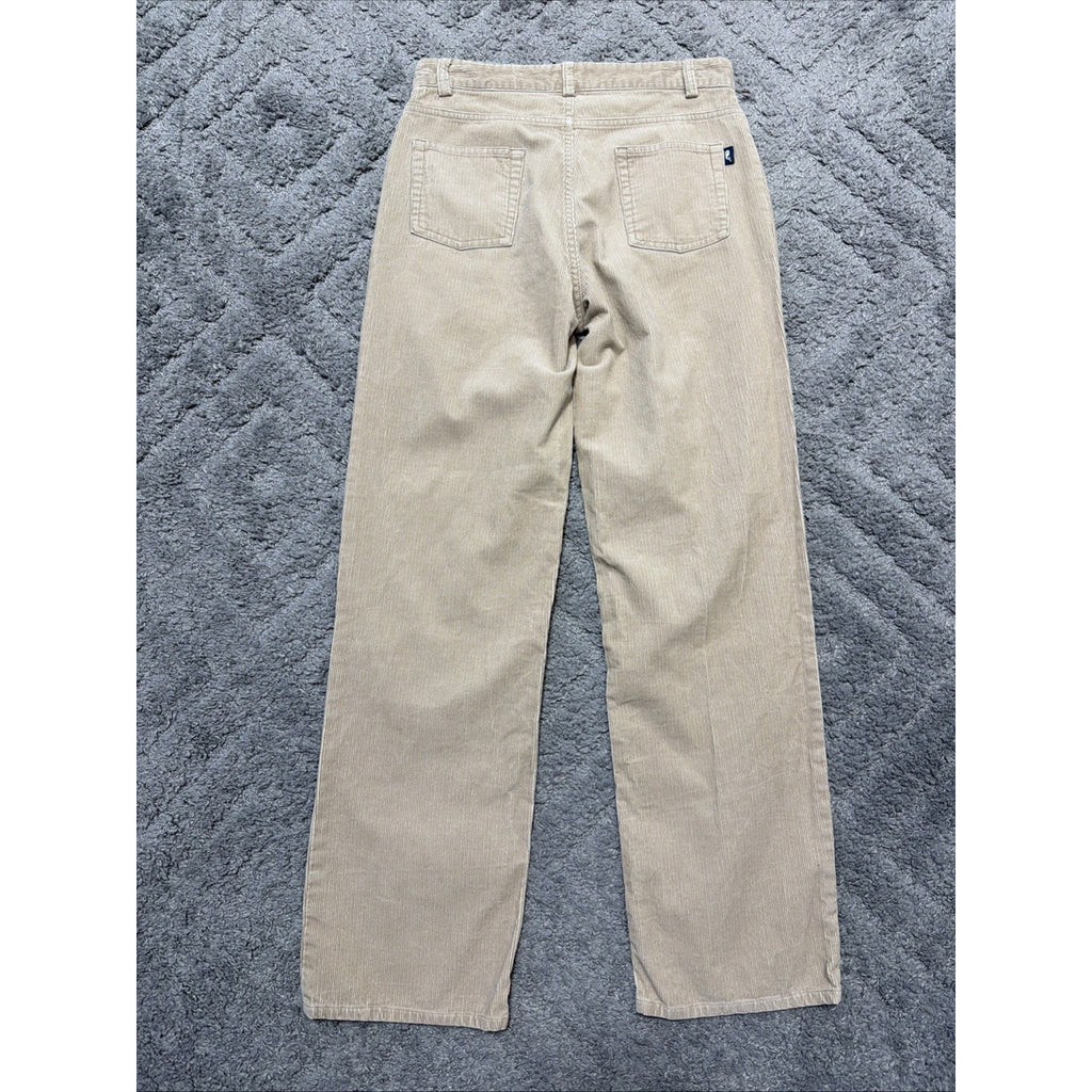 Vineyard Vines Shep & Ian khaki Corduroy Stretch Casual Pants Woman’s 16 28x28.5