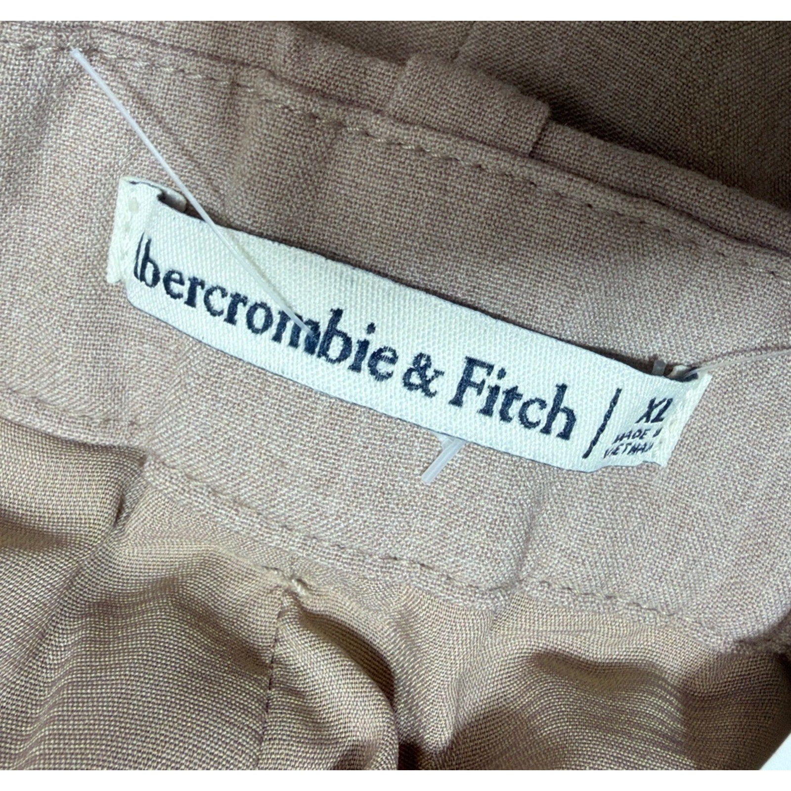 Abercrombie & Fitch XL Wrap Front Taupe Utility Skort Party Streetwear Academia