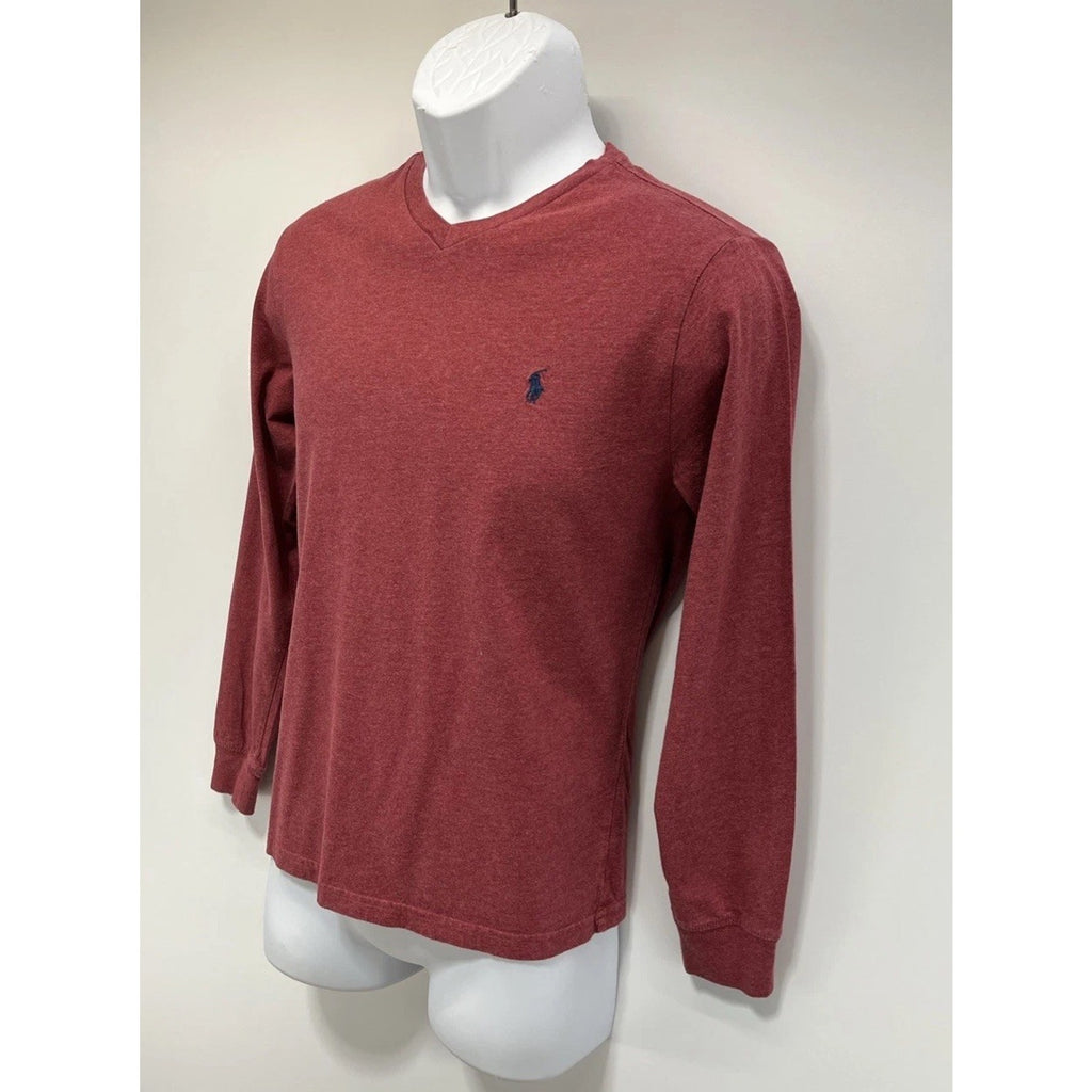 POLO RALPH LAUREN Long Sleeve V Neck BOYS SIZE. L (14/16)