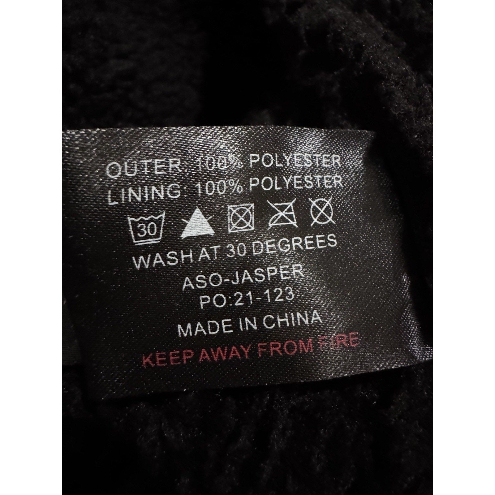 Men’s ‘Barneys Originals’ Faux Leather Shearling Bomber Jacket, Size Medium