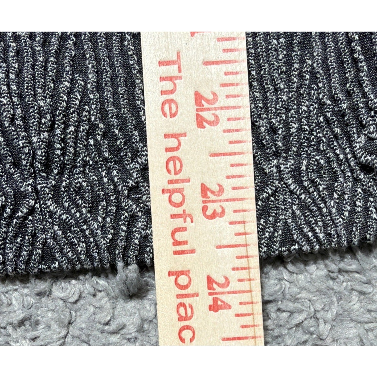 BKE Core Fitted Tank Womens M/L Gray Square Neck Textured Stretch Sleeveless NWT