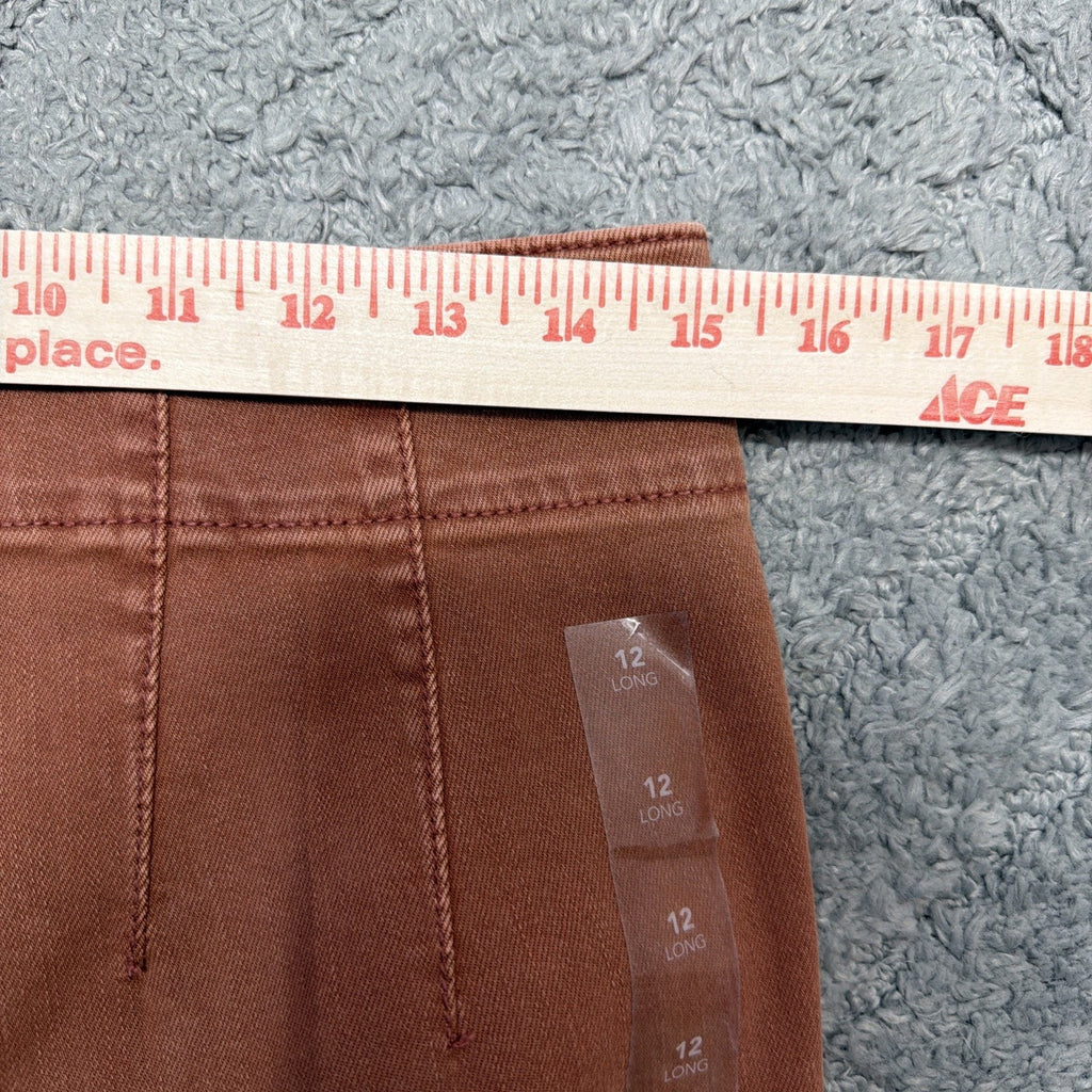 M JEANS BY MAURICES SCULPTRESS HIGH RISE FLARE JEANS SUPER STRETCH 12L 30x33 NWT
