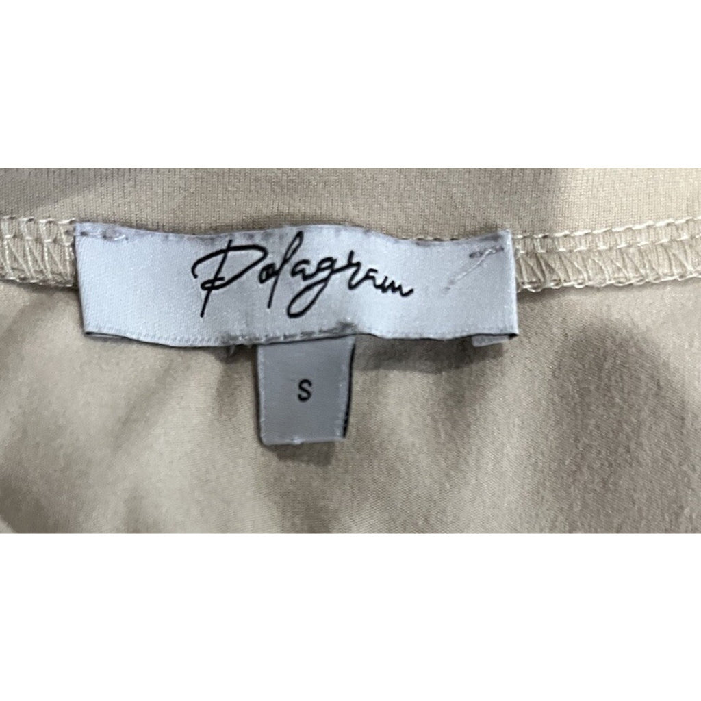Polagram "Feel The Sunset" Graphic Beige Unisex T-Shirt Size Small Desert Vibes