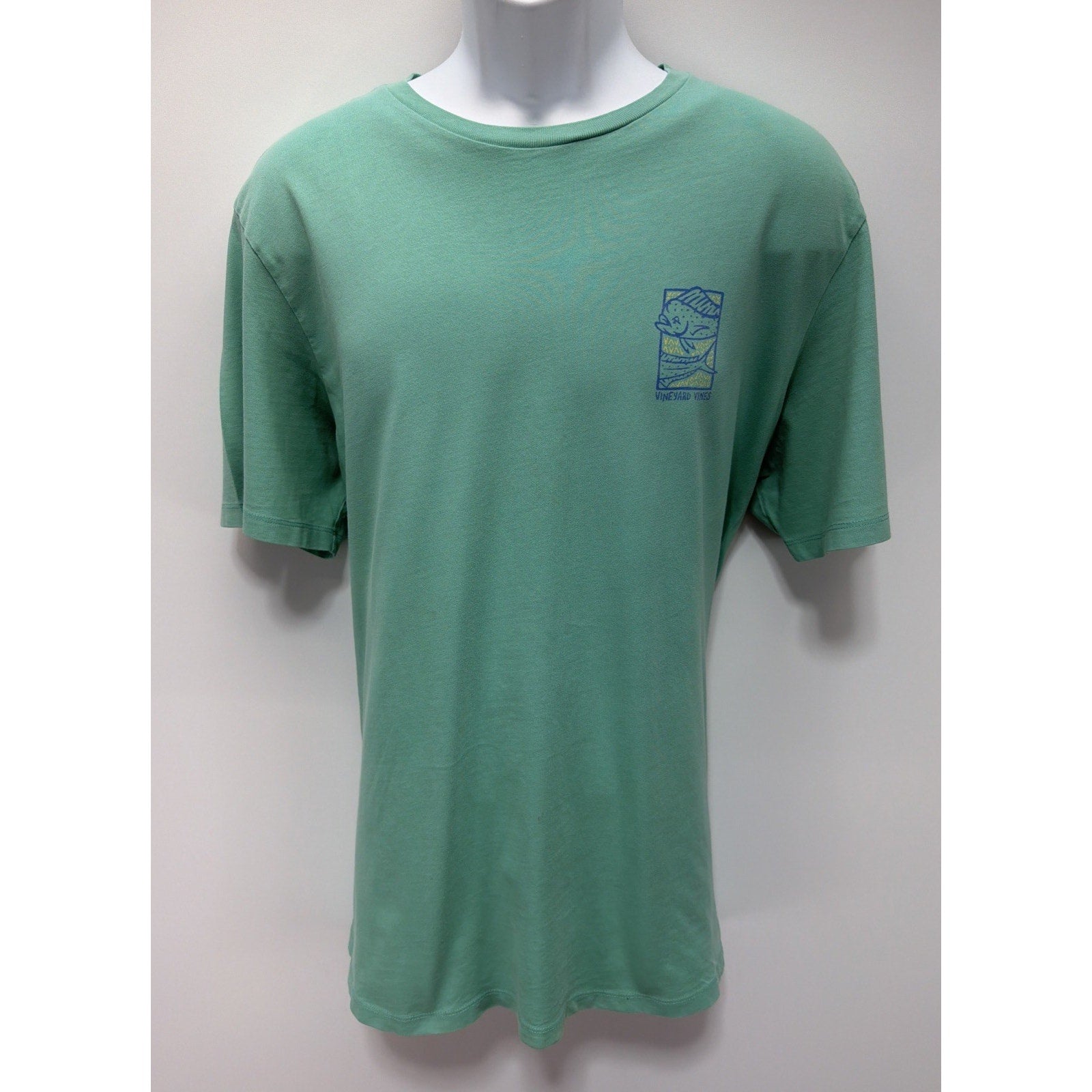 Vineyard Vines Men's Mahi Mahi Short Sleeve Graphic Pocket T-Shirt Large