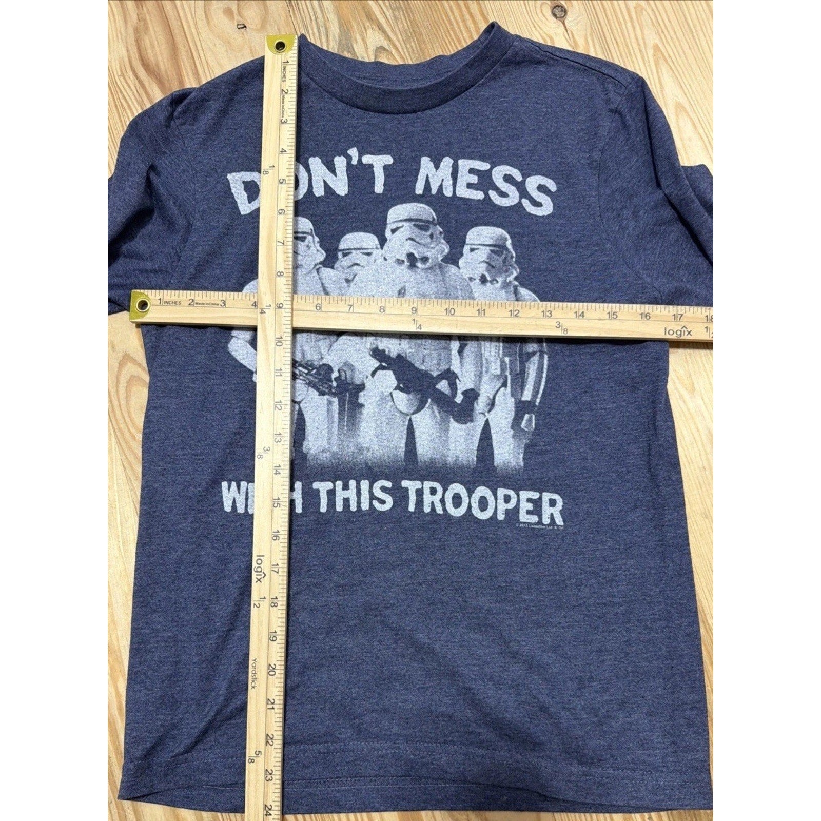 Old Navy Collectabilitees Star Wars Stormtrooper Long-Sleeve Shirt Boy's L 2013