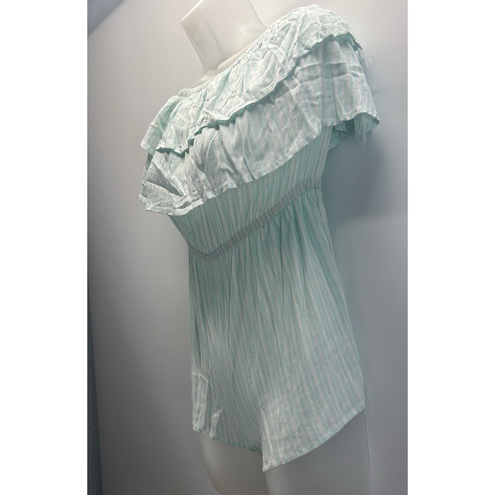 Body Glove Women's Off The Shoulder Romper Flowy Strapless Size Small New W Tags