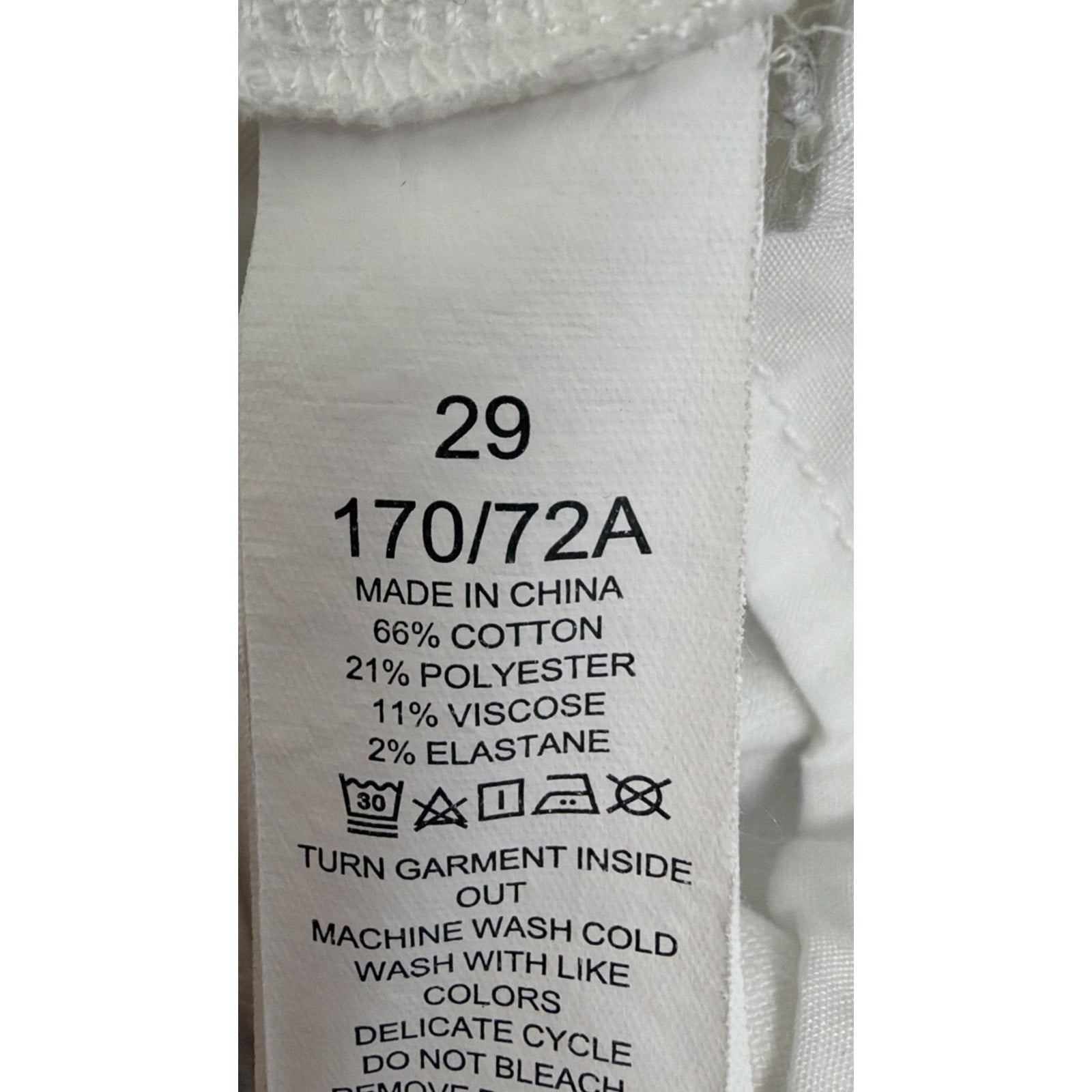 Kate Spade White Jeans Crop Slim Straight Women's 29 Spring Summer Coastal Spot