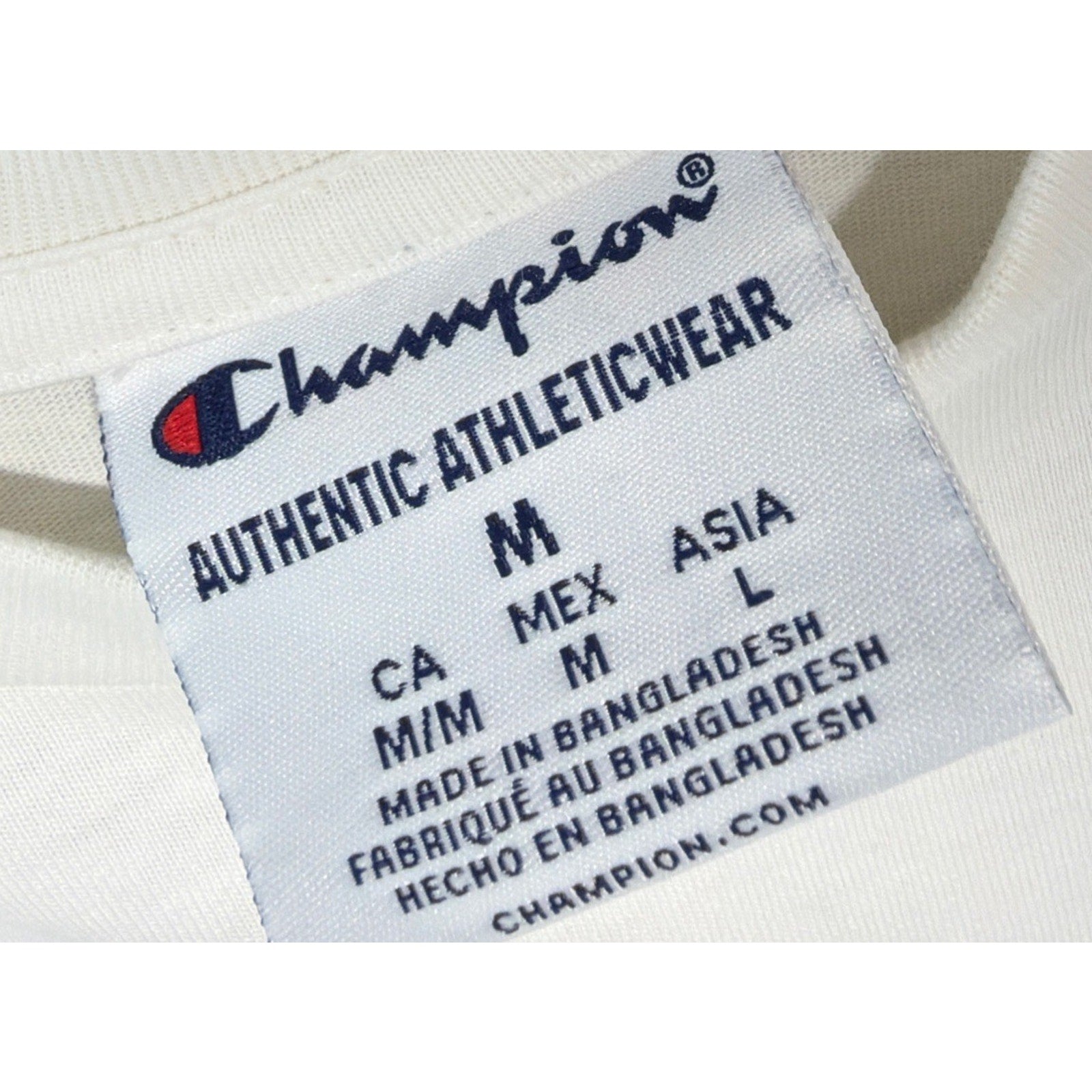 Ole Miss Rebels Champion Football Pocket Solid Gameday T-Shirt White M Excellent