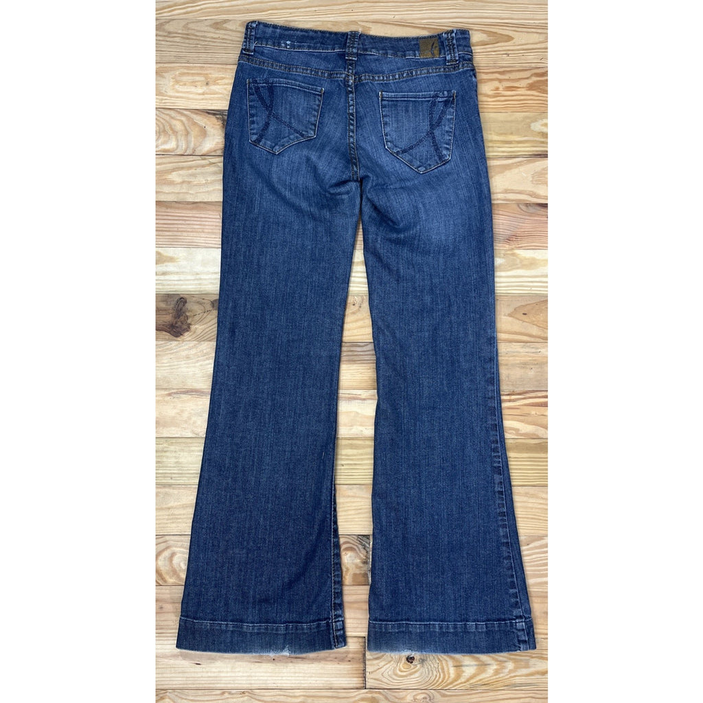 It Los Angeles Dream Diva Stretch Flare Jeans Size 28