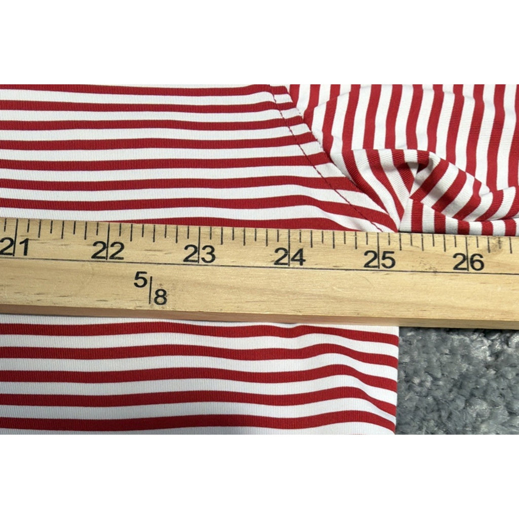 FootJoy Mens Golf Polo Shirt XL Prodry Striped Lisle Self Collar FJ