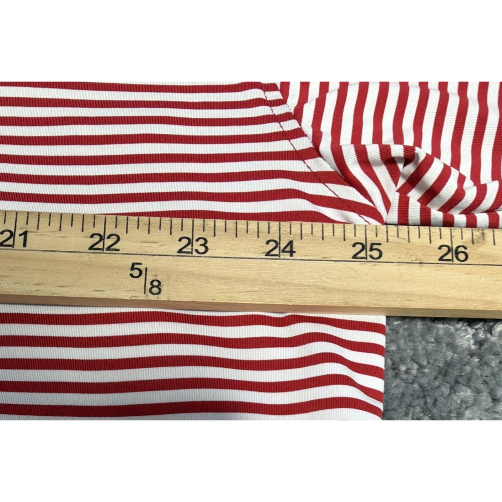 FootJoy Mens Golf Polo Shirt XL Prodry Striped Lisle Self Collar FJ