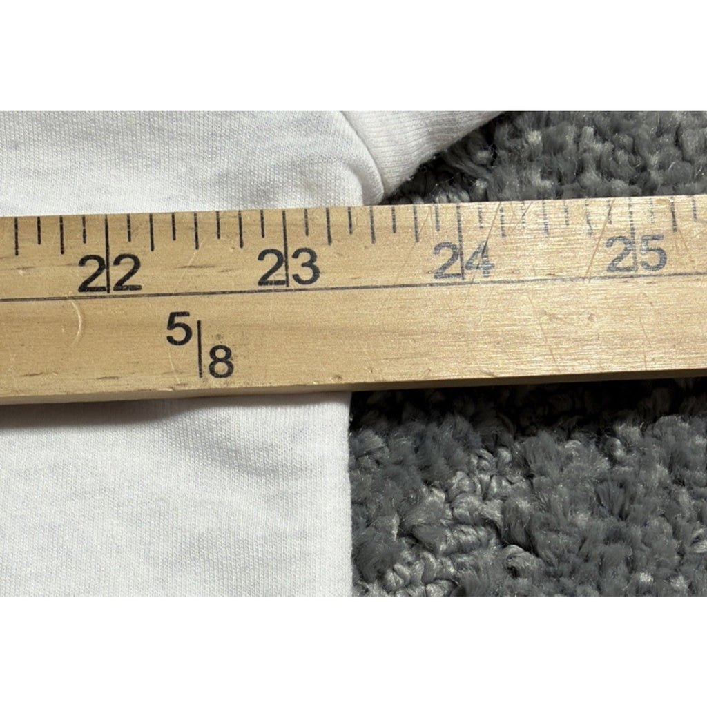 C&C California American Flag Star Long Sleeve Knit Top White Size Large