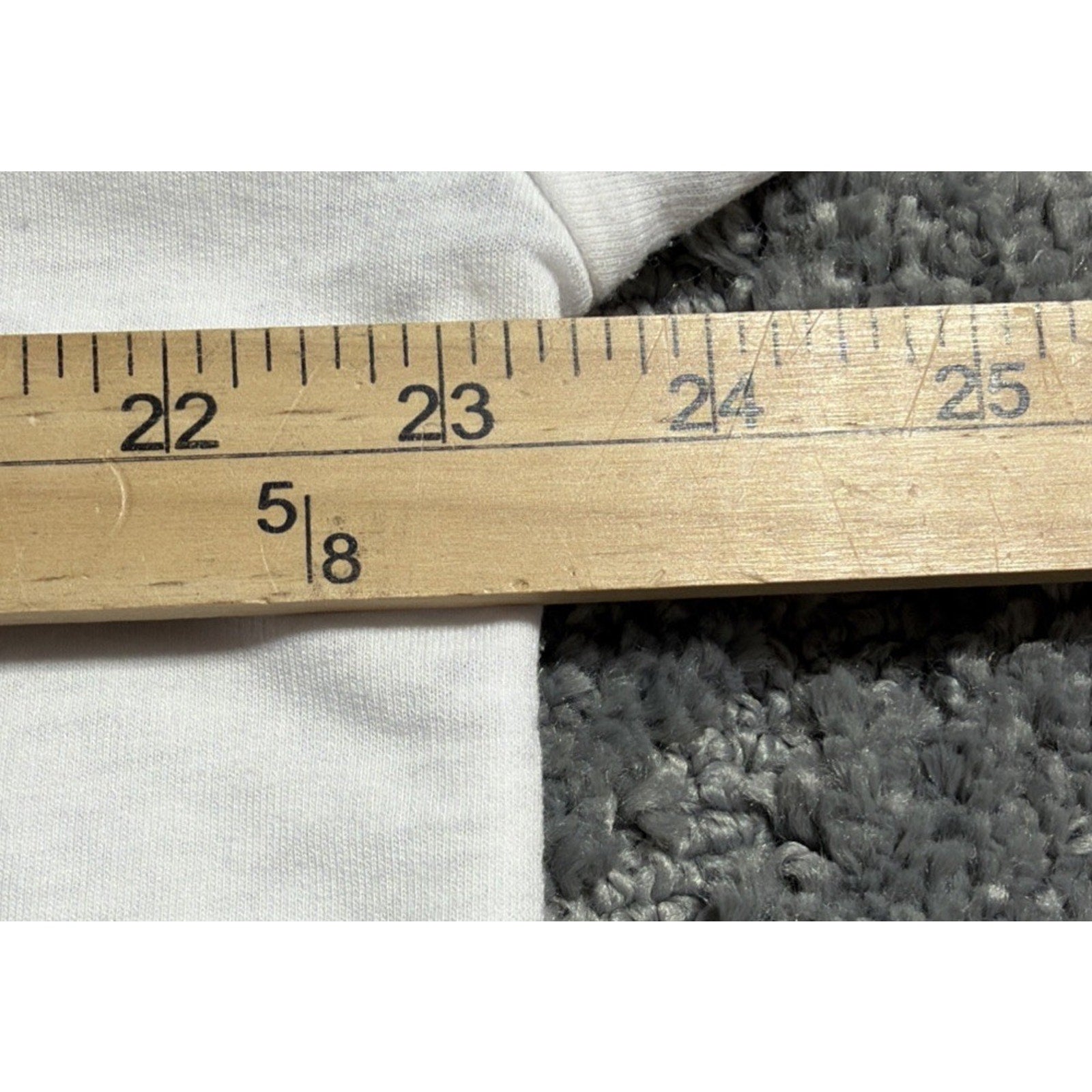 C&C California American Flag Star Long Sleeve Knit Top White Size Large