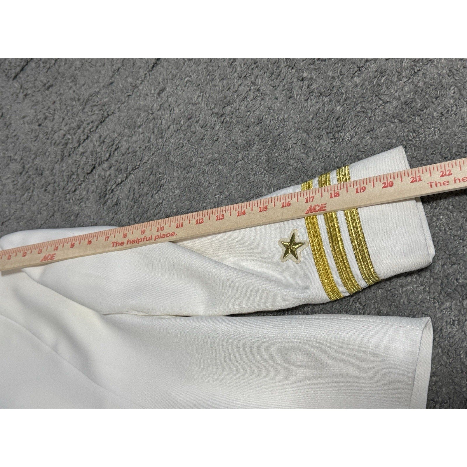 Vintage US Navy USN Women Uniform Jacket Skirt Set Star Emblem Excellent Shape
