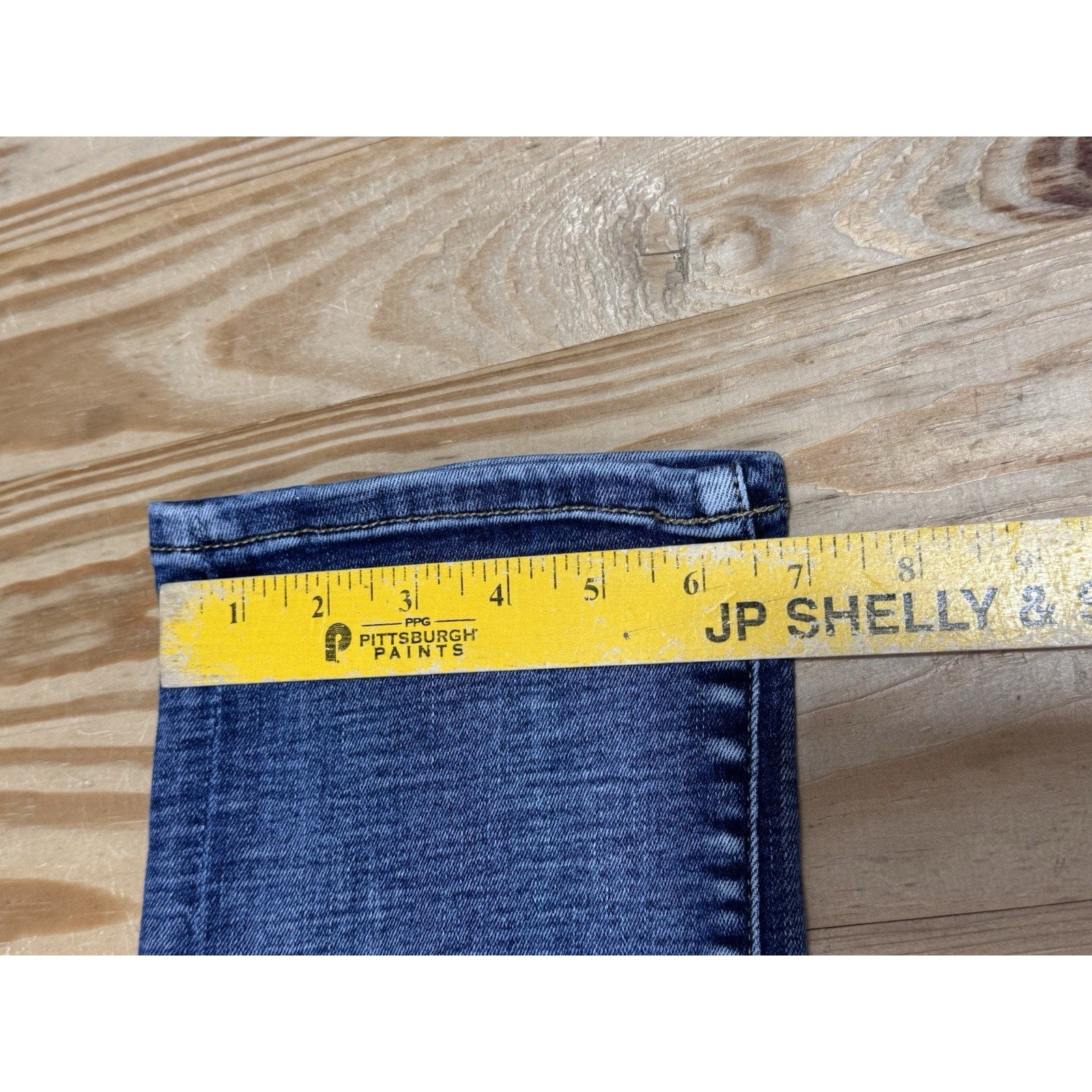 Buckle Black Fit No. 53 Straight Leg Blue Denim Stretch Jeans Women’s Size 26X34