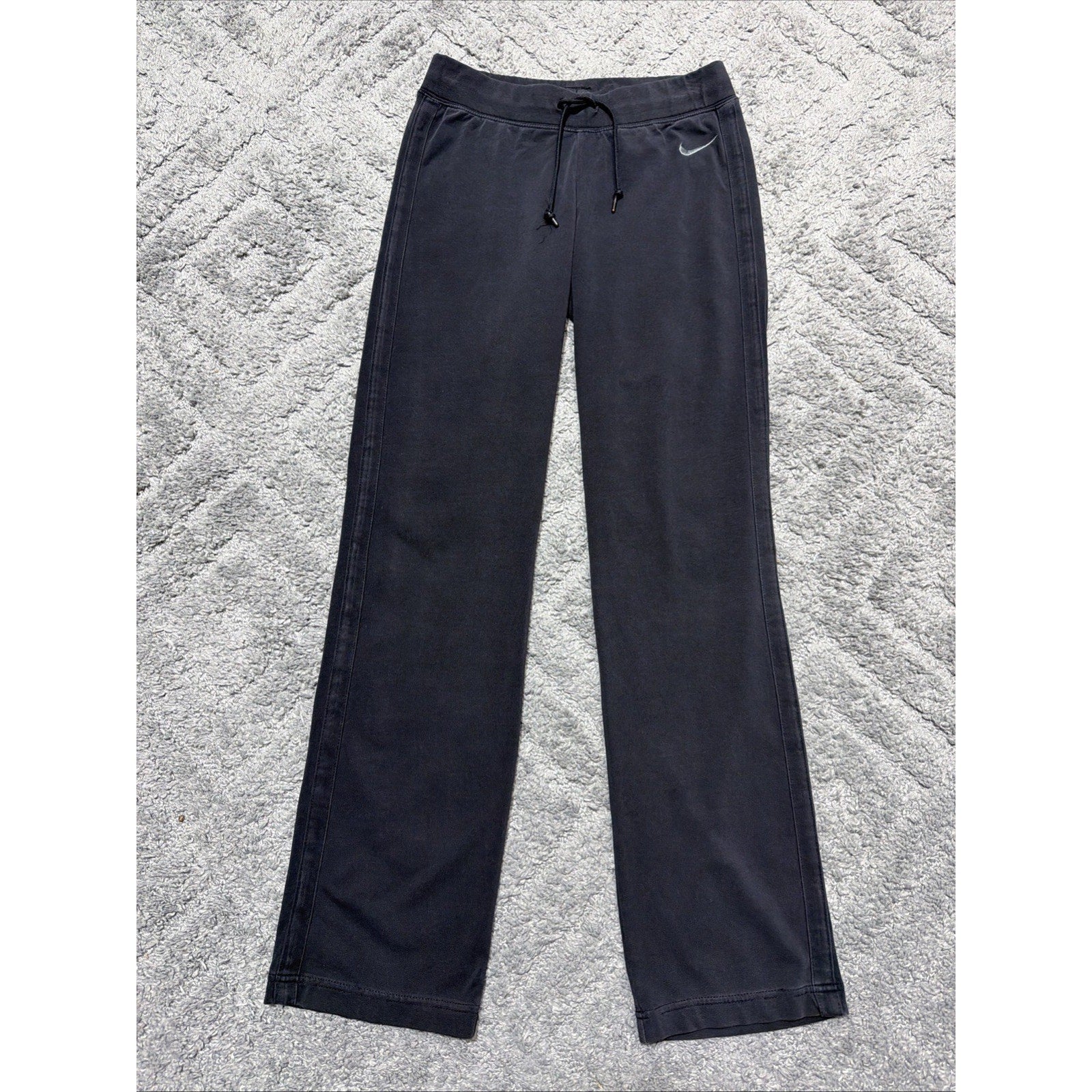 Nike Pants Womens S Black Sportswear Drawstring Jersey Sweatpant
