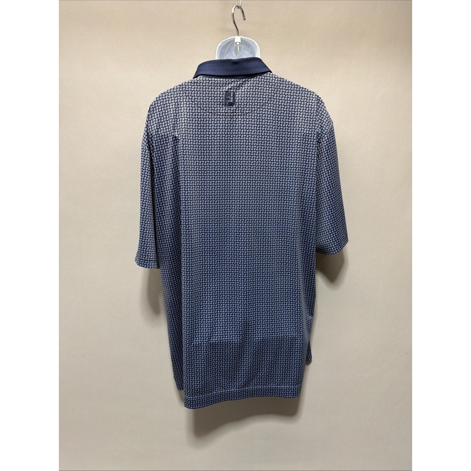 FootJoy Performance Golf Polo Paisley Shirt Mens XXL