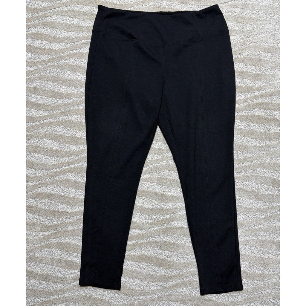 APT. 9 Women’s Yoga Fitness High Rise Full Length Leggings Black Size XL