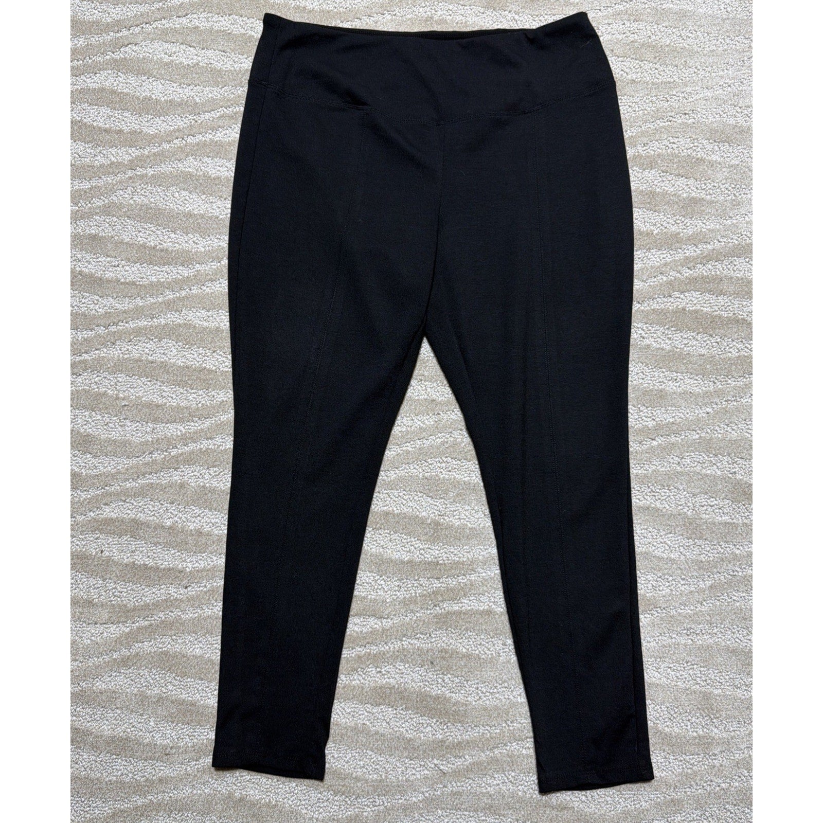 APT. 9 Women’s Yoga Fitness High Rise Full Length Leggings Black Size XL
