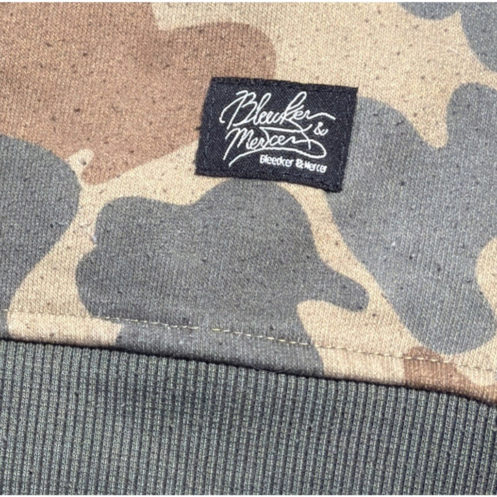 Bleecker & Mercer Camo Style Street wear Sweatshirt Size Medium
