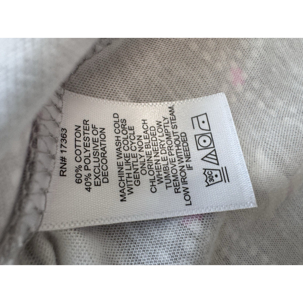 Aria Collection Nightgown Womens 3X Gray Dog Print Sleep Shirt Lace Trim Pajama
