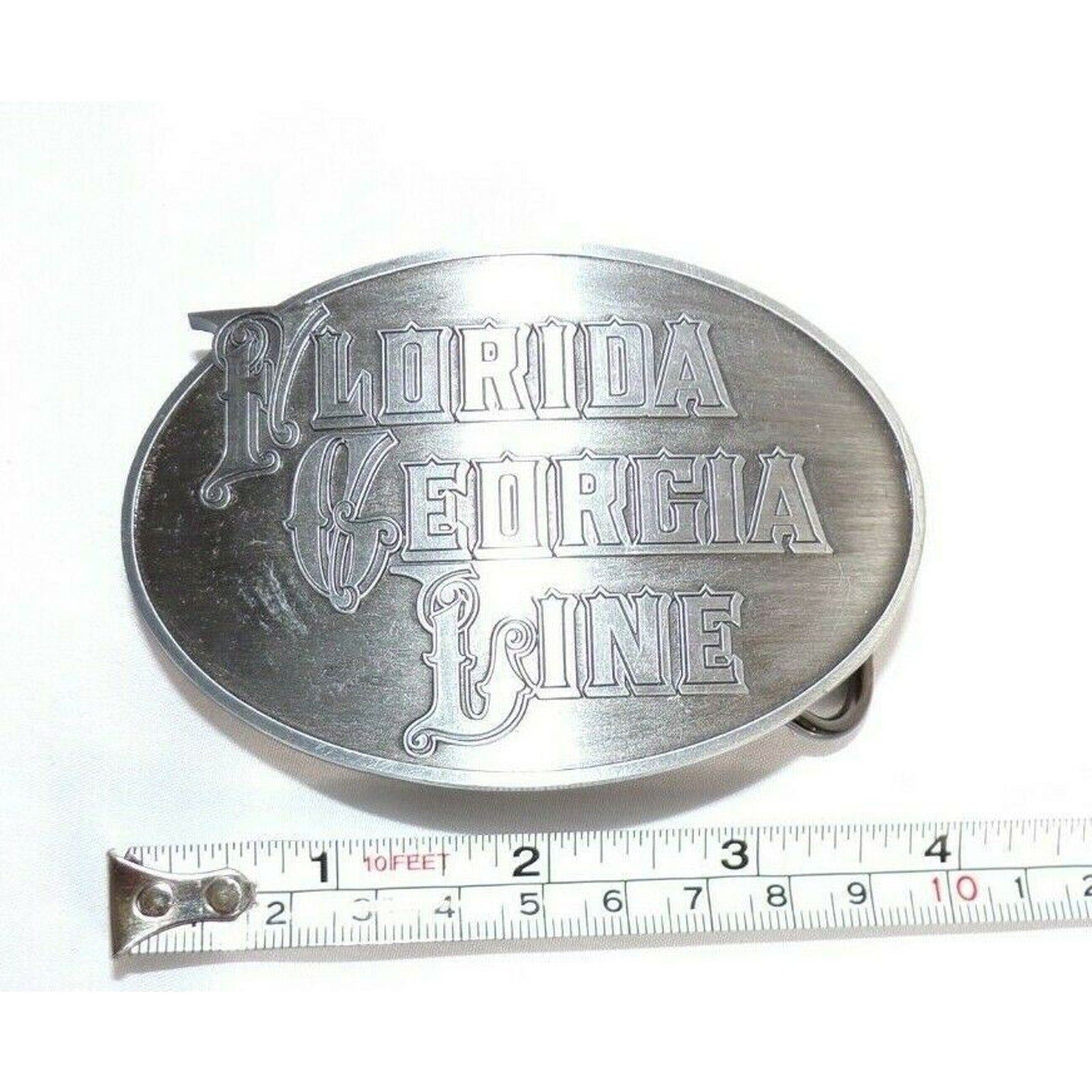 2013 **FLORIDA GEORGIA LINE** RAILROAD COMMEMORATIVE BELT BUCKLE
