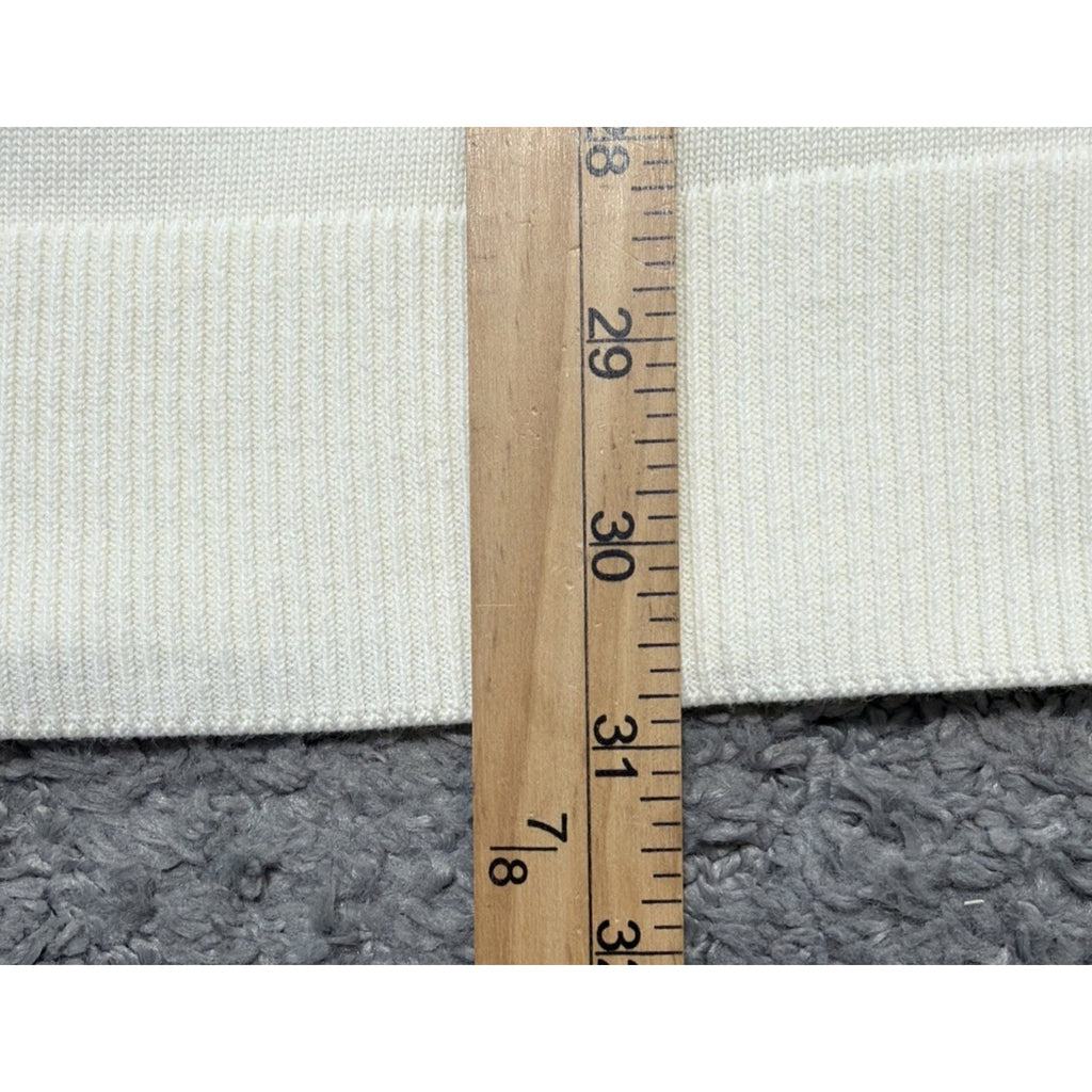 Talbots cardigan sweater womens Plus 2X Striped V-Neck yellow white preppy NWT