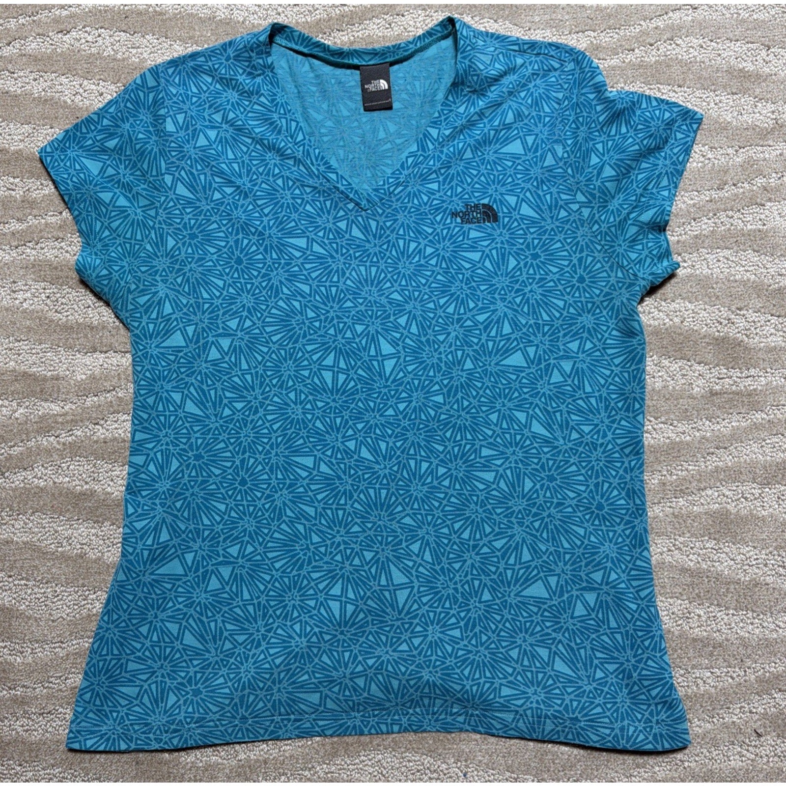 The North Face Top Women's Size L Flash Dry Geometric Leisure