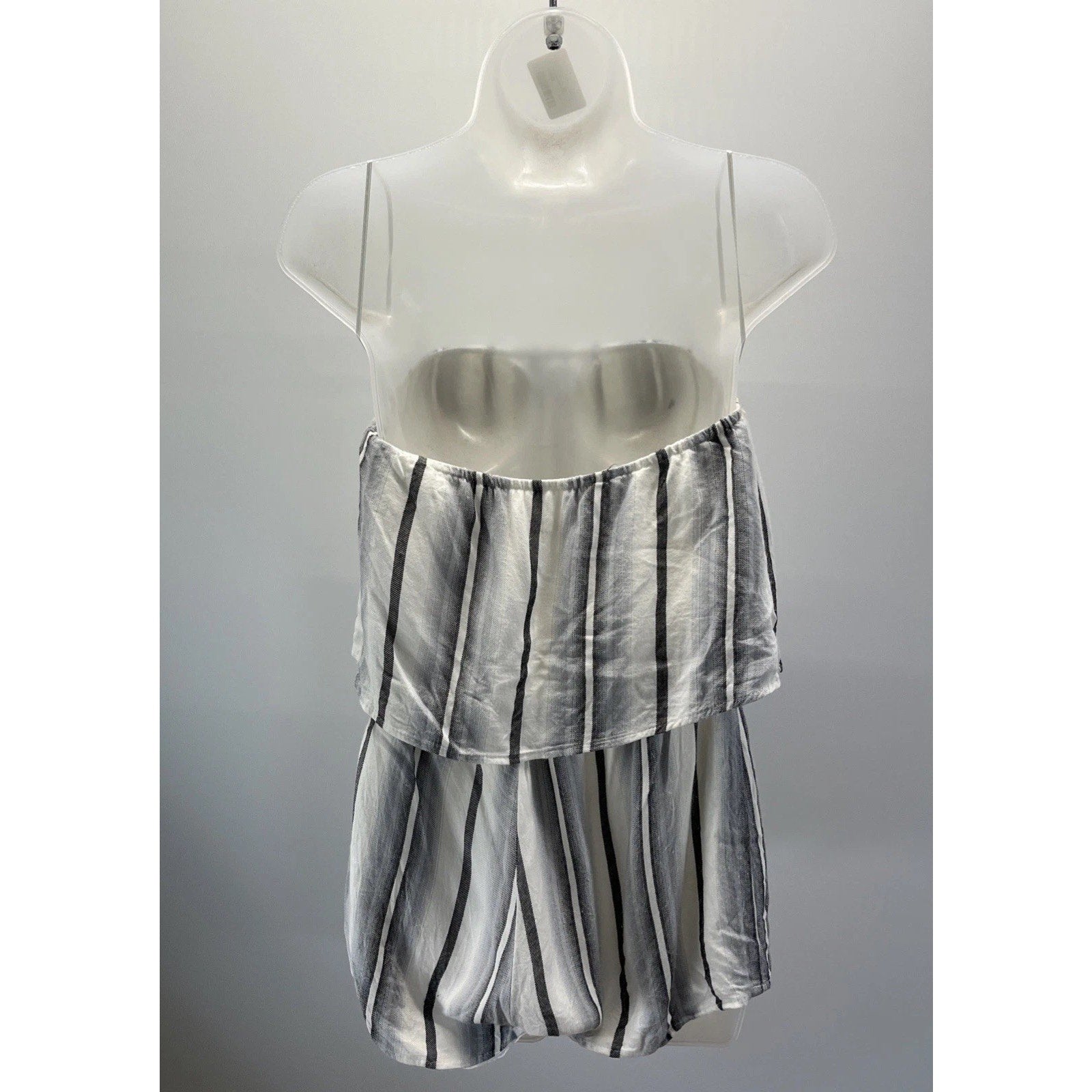 Honey Belle Size Med Wrap Romper Mini Dress Strapless