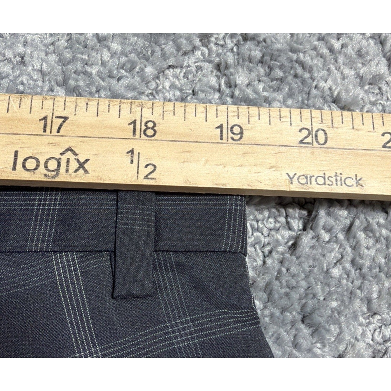 Walter Hagen Golf Shorts Size W38 Black/White Check Stretch Preppy New