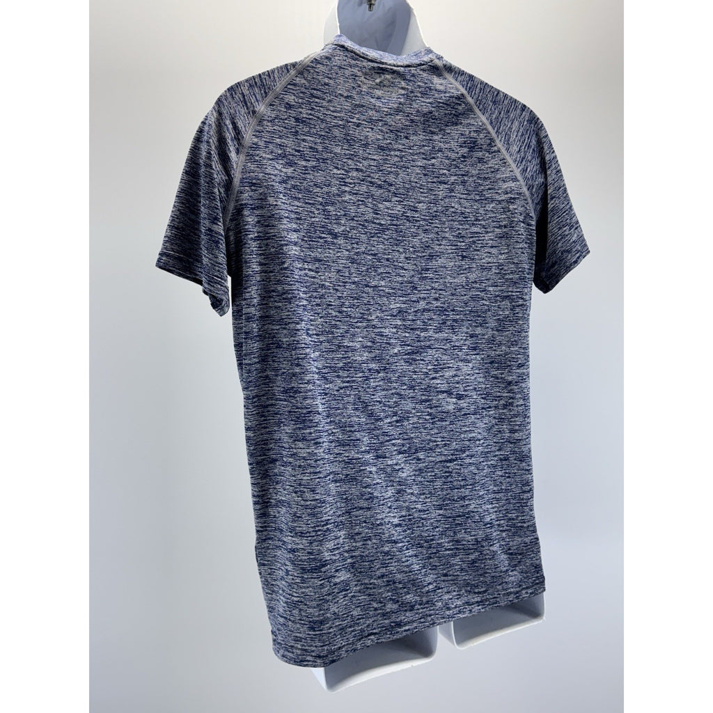 Under Armour Heatgear Loose T-Shirt Men’s S Athletic Lightweight Heather Blue