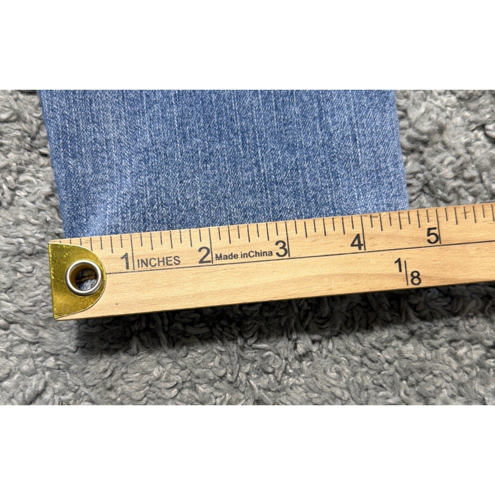 American Eagle Denim Jeans Women Sz 8 Super Hi Rise Jegging Light Wash Normcore