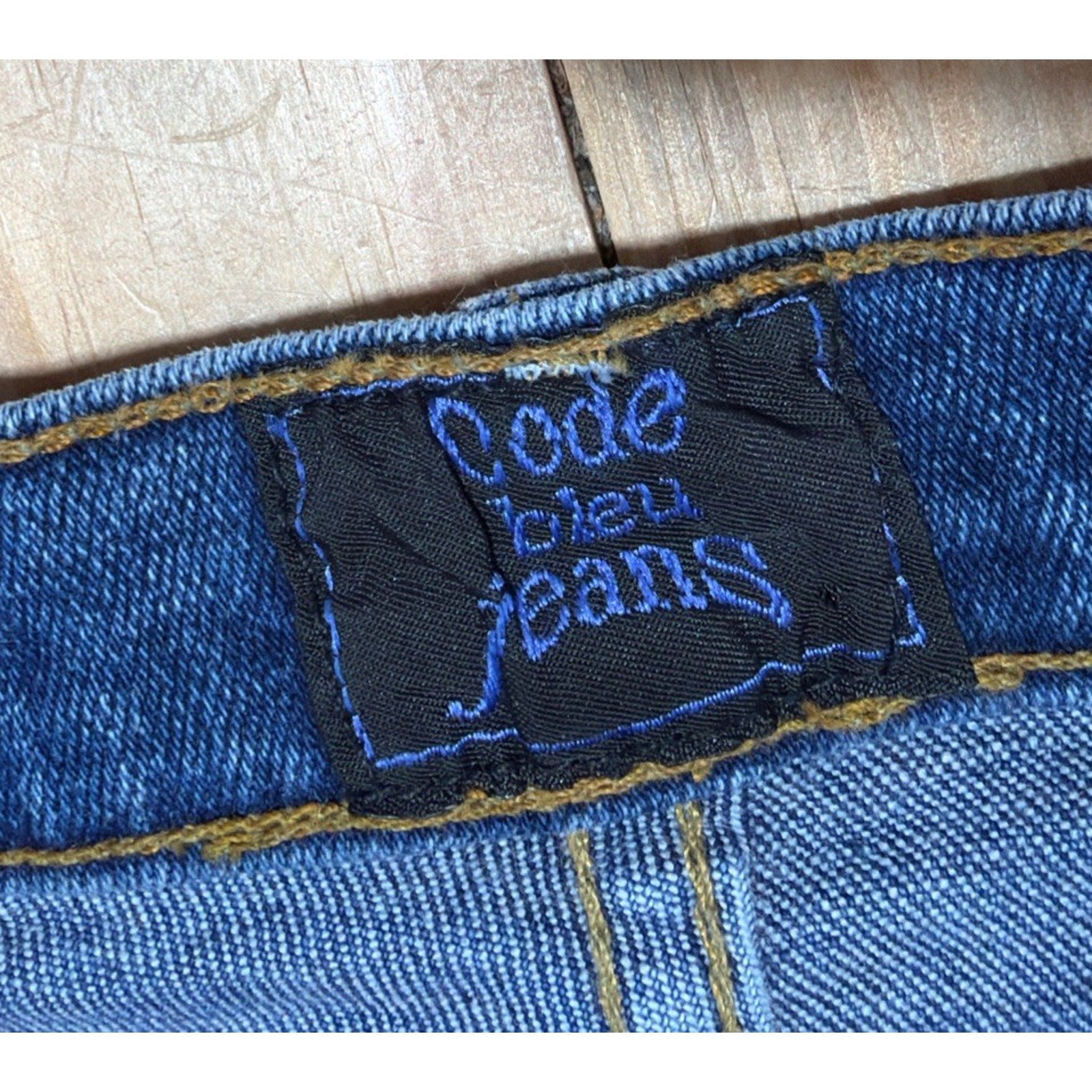 Vintage Code Bleu High Waist Mom Jeans Size 4 Made In USA