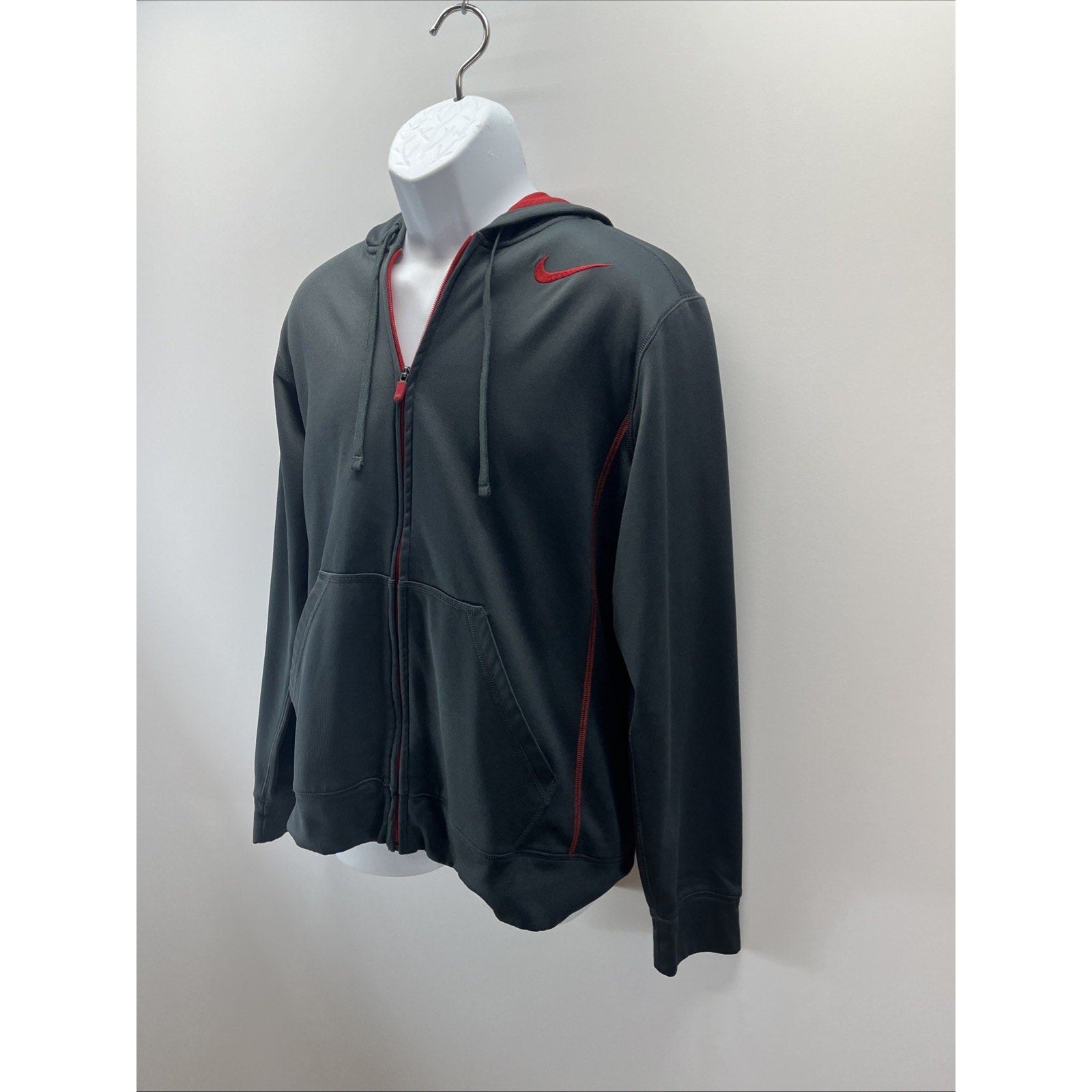 Nike Men's Training Therma Full Zip Hoodie Black Size M