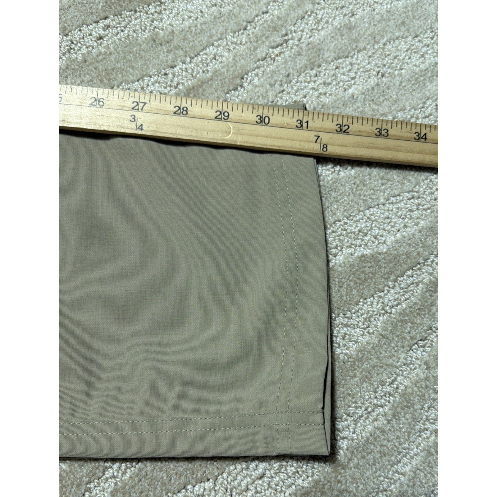 The North Face Hiking Pants Convertible Zip Off Shorts Women's 0 Excellent 27x31